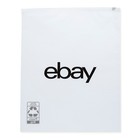 12" x 15" Frosted Zipper Clothing Bag